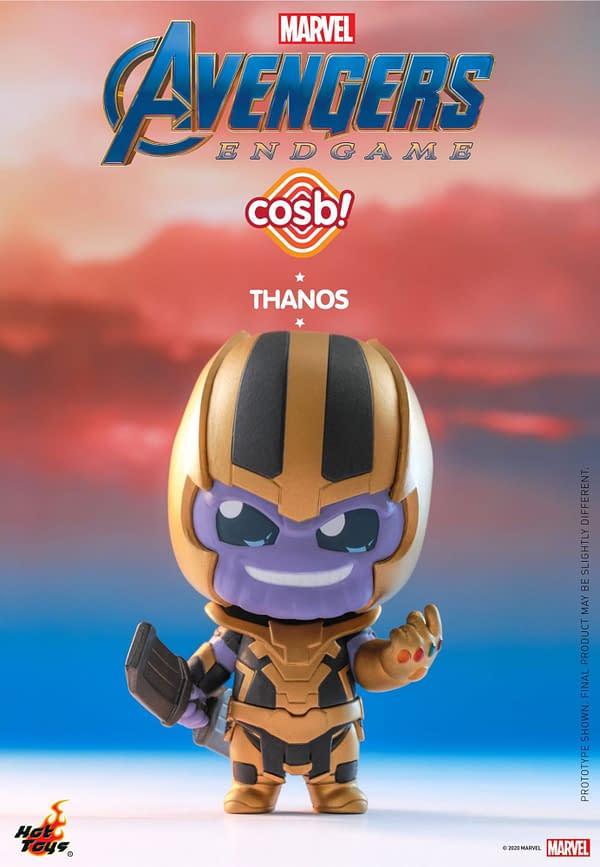 Hot Toys Unveils Avengers: Endgame Themed Cosbi Figures