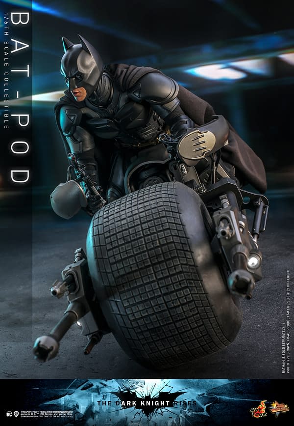 The Dark Knight Rises Bat-Pod Returns with Hot Toys Re-Release