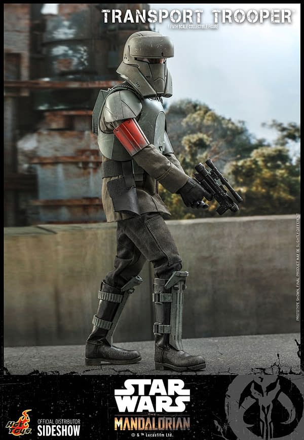 The Mandalorian Transport Trooper Comes to Life with Hot Toys