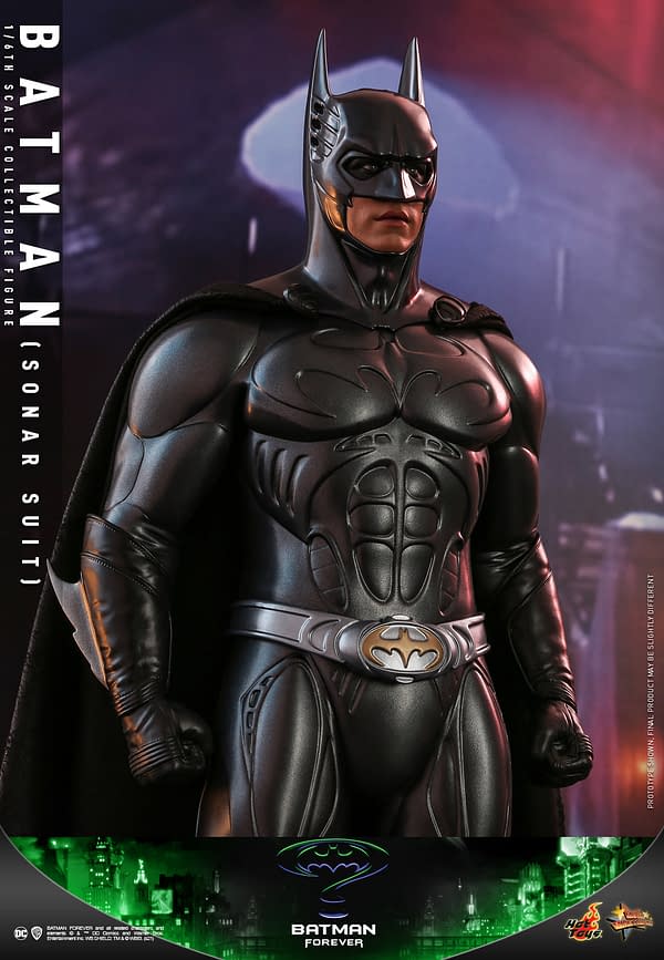 Batman Forever Sonar BatSuit is Back With Hot Toys Newest Release