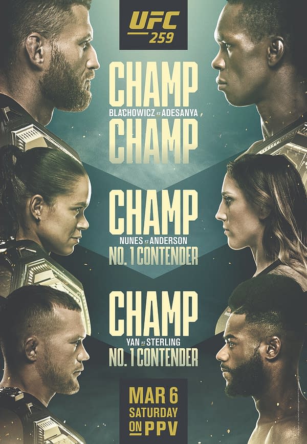 UFC 269 Trailer Hypes The Three Title Fights For March 6th