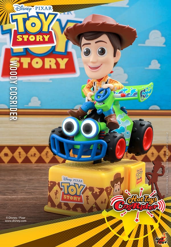 Toy Story Enters the Winner's Circle With New Hot Toys CoRiders