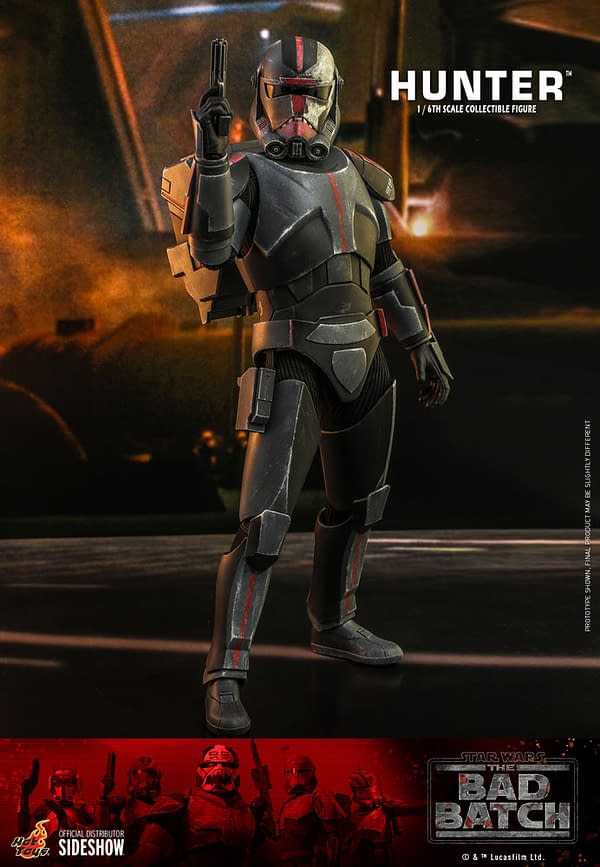 Star Wars: The Bad Batch Hunter Joins The Fight With Hot Toys
