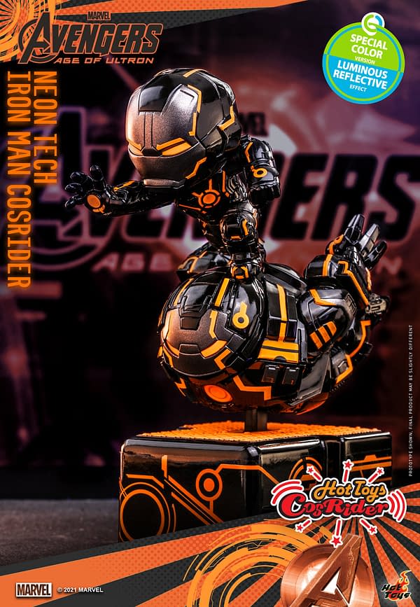 Iron Man Enters The Grid with New 4.0 Neon Tech Figures From Hot Toys