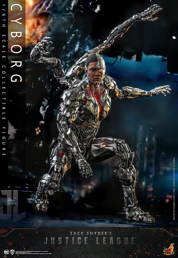 Justice League Cyborg Finally Joins The Team With Hot Toys