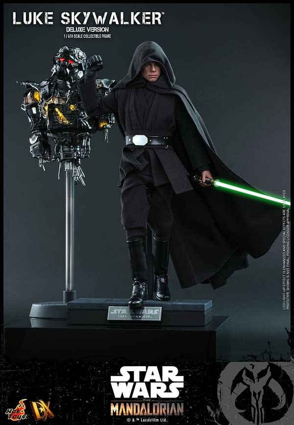 Star Wars The Mandalorian Luke Skywalker Comes to Hot Toys