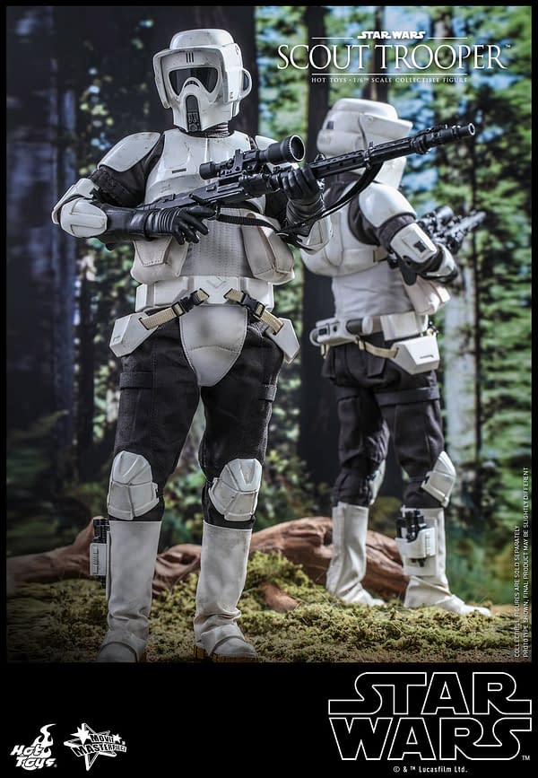 Star Wars: Return of the Jedi Scout Trooper Comes to Hot Toys