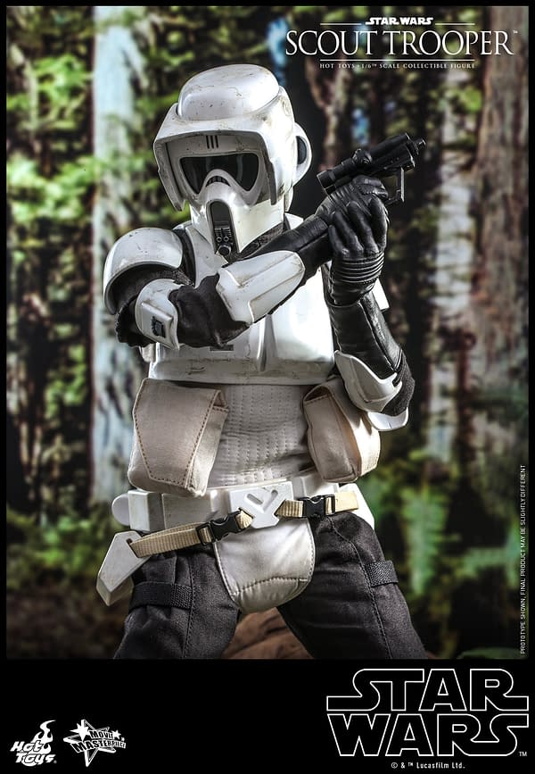 Star Wars: Return of the Jedi Scout Trooper Comes to Hot Toys