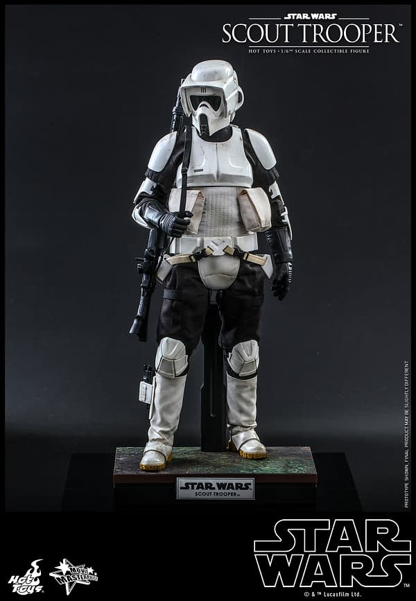 Star Wars: Return of the Jedi Scout Trooper Comes to Hot Toys