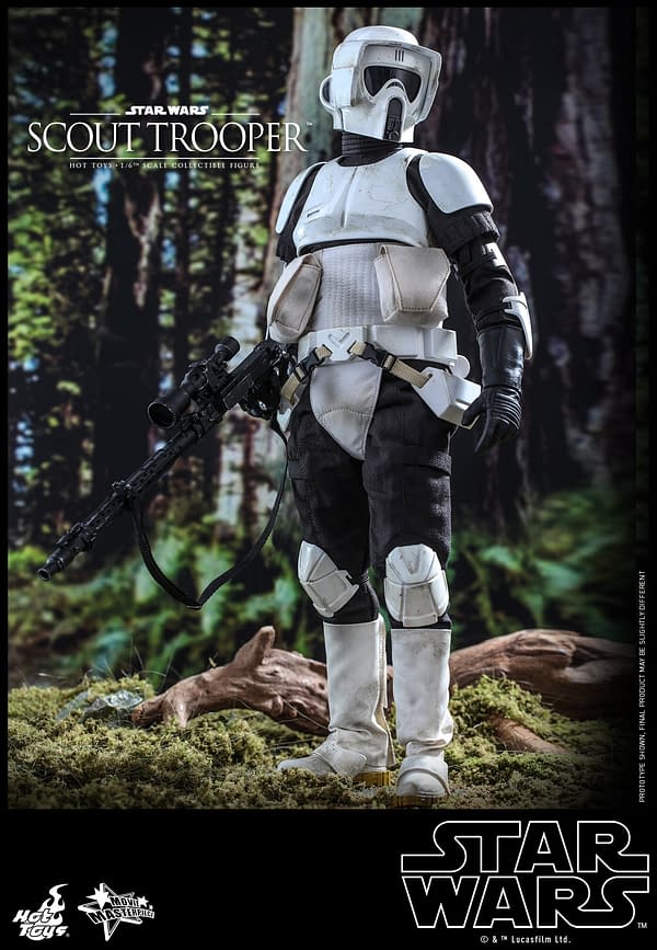 Star Wars: Return of the Jedi Scout Trooper Comes to Hot Toys