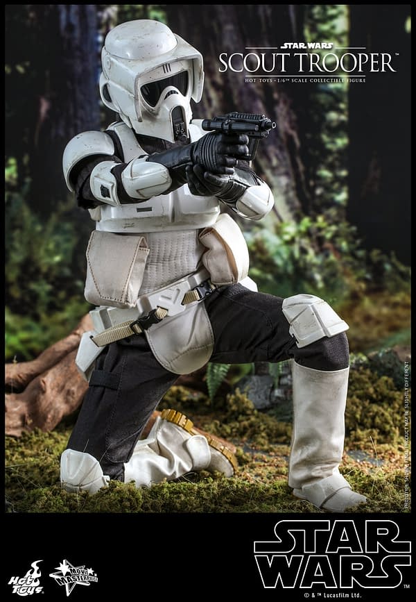 Star Wars: Return of the Jedi Scout Trooper Comes to Hot Toys