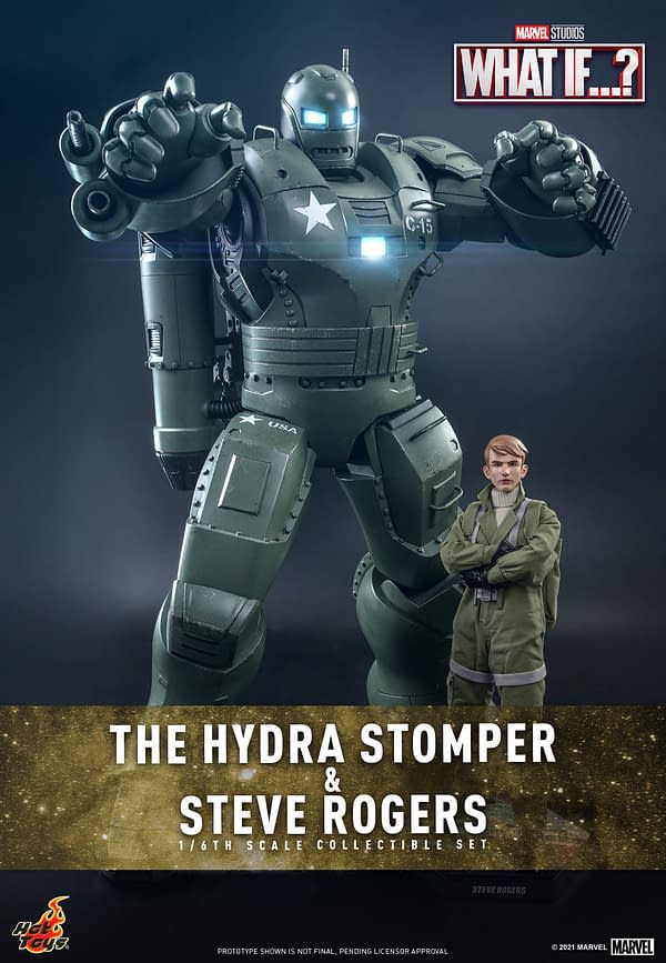 What If…? Hydra Stomper and Steve Rogers Arrive at Hot Toys
