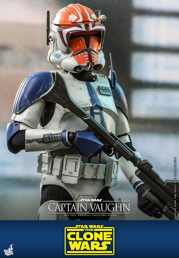 Star Wars: The Clone Wars Captain Vaughn Comes to Hot Toys