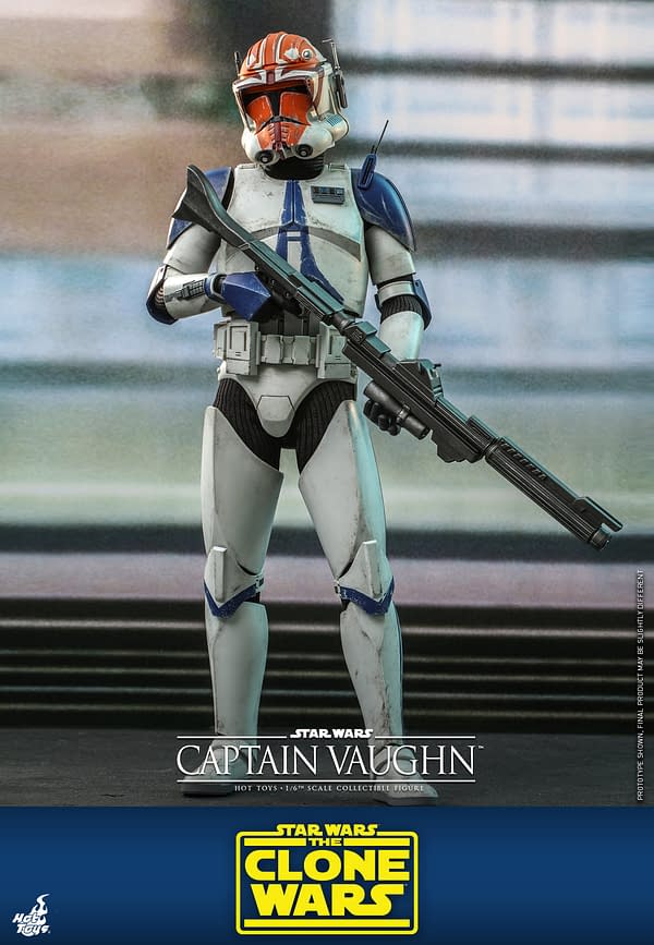 Star Wars: The Clone Wars Captain Vaughn Comes to Hot Toys