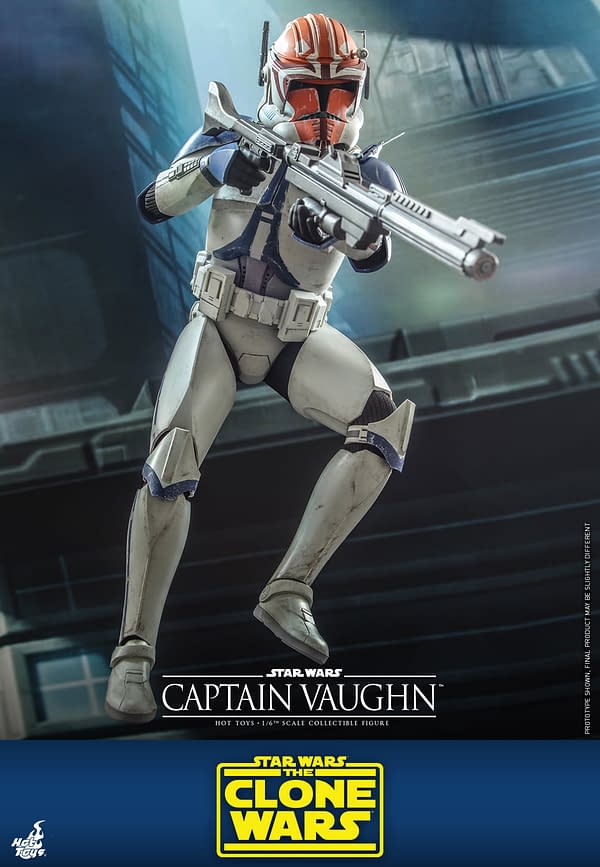 Star Wars: The Clone Wars Captain Vaughn Comes to Hot Toys