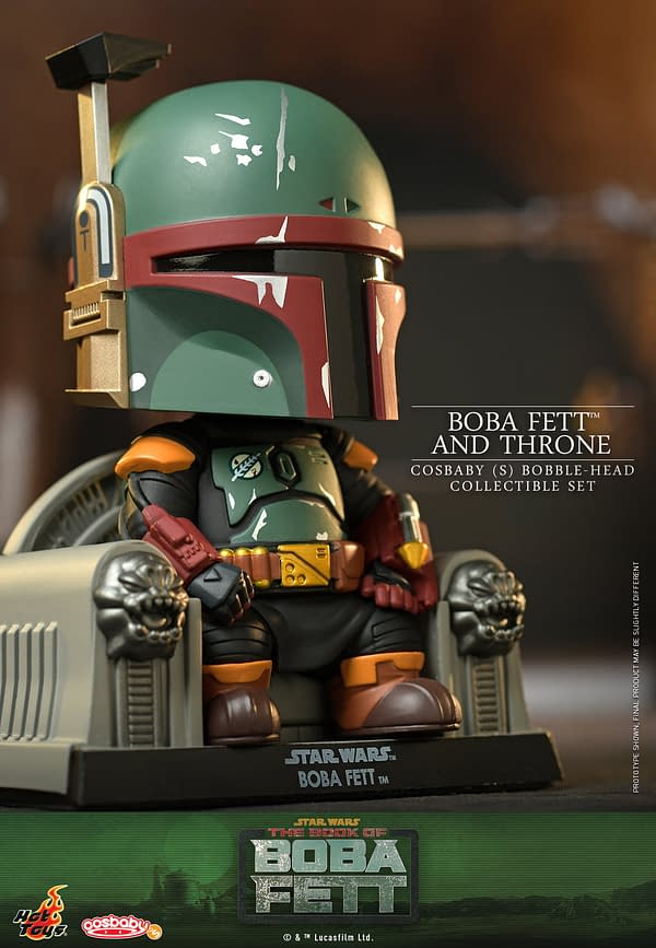 Hot Toys Reveals Star Wars The Book of Boba Fett Cosbaby Figures