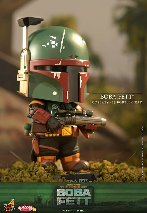 Hot Toys Reveals Star Wars The Book of Boba Fett Cosbaby Figures