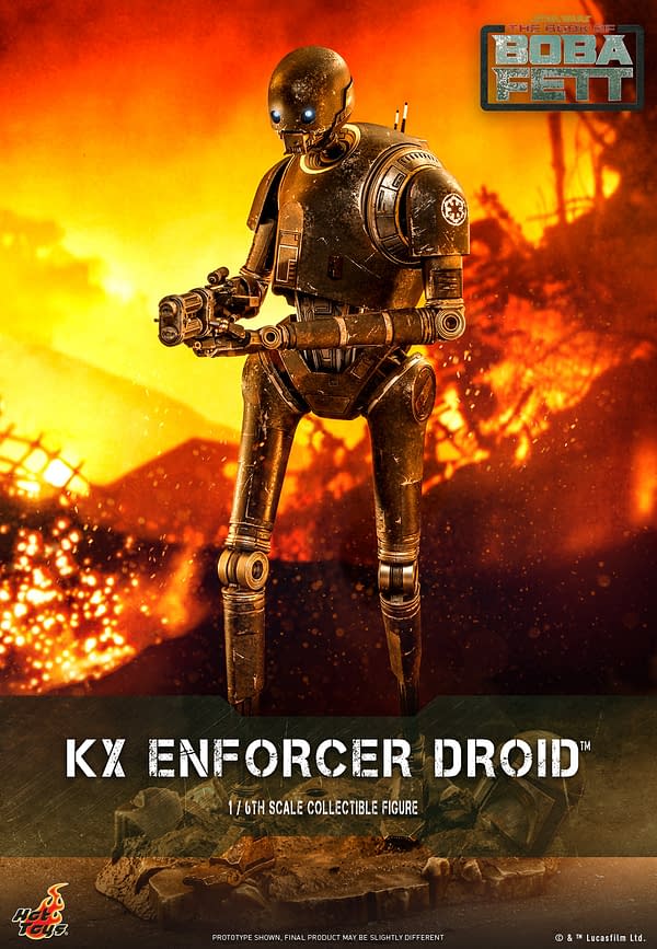 Hot Toys Debuts Star Wars KX Enforcer Droid 1/6 Figure 