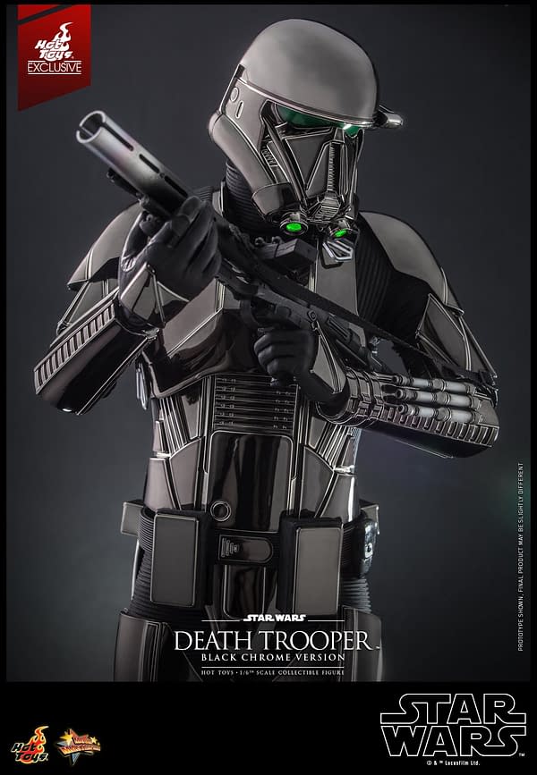 Star Wars Death Trooper Gets a Chrome Upgrade with Hot Toys