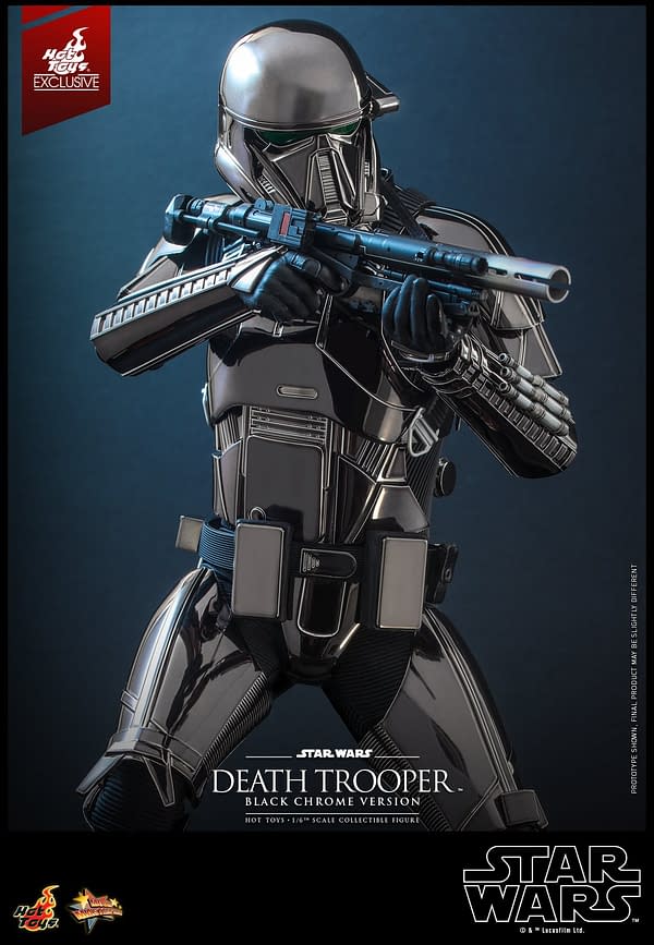 Star Wars Death Trooper Gets a Chrome Upgrade with Hot Toys