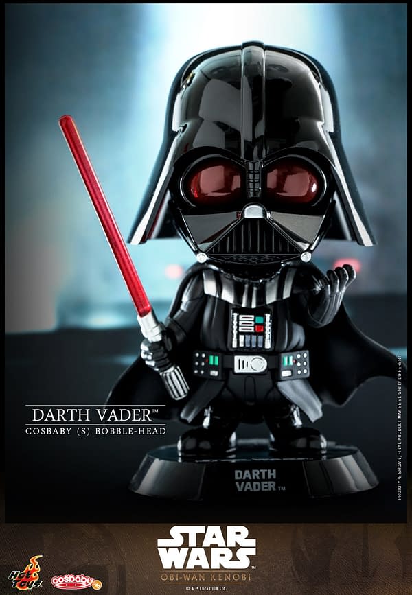 Hot Toys Debuts Obi-Wan Kenobi and Darth Vader Cosbaby Figure