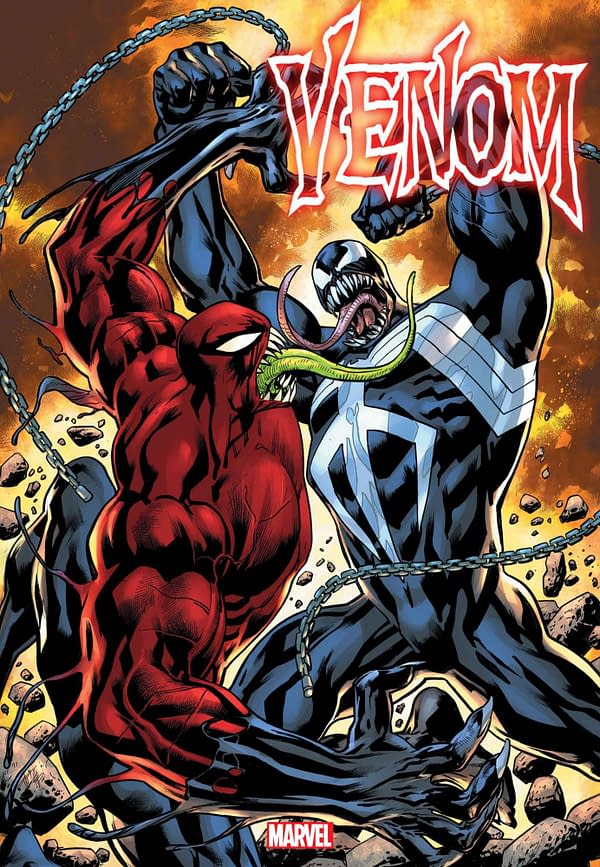 Cover image for VENOM #23 BRYAN HITCH COVER