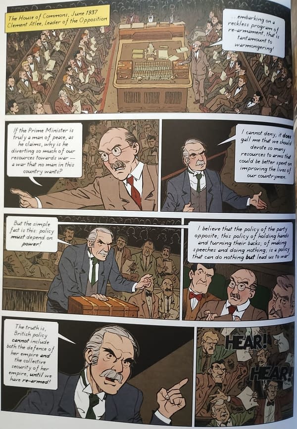 A Very Topical Graphic Novel About Chamberlain In Need Of A Publisher