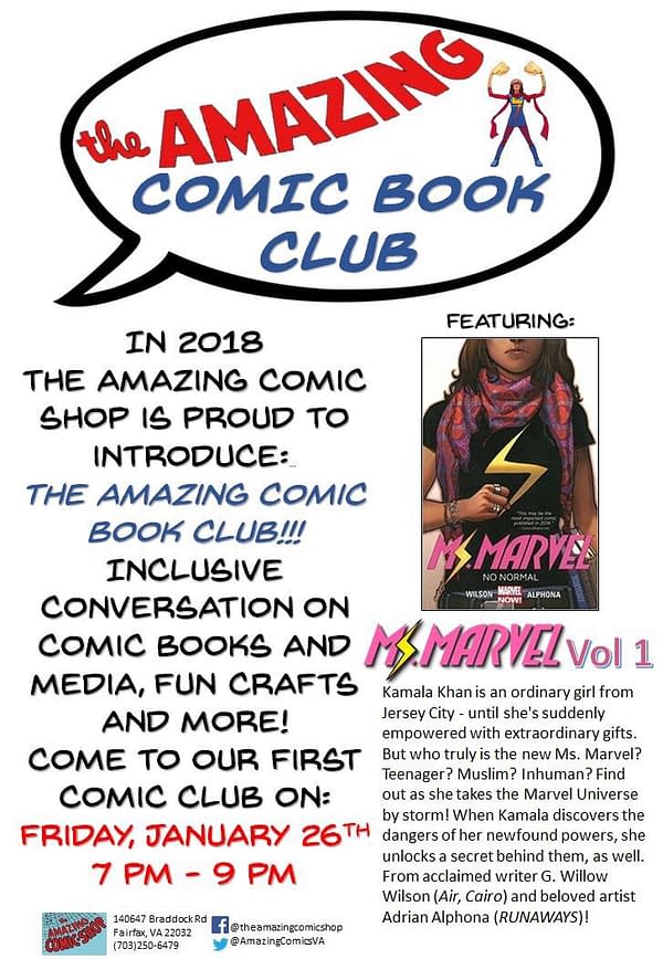 Does Your Comic Shop Have a Book Club?