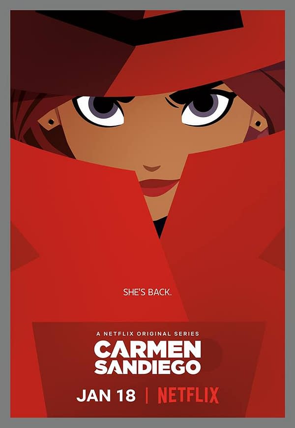 Netflix's New 'Carmen Sandiego' Series Poster, Release Date
