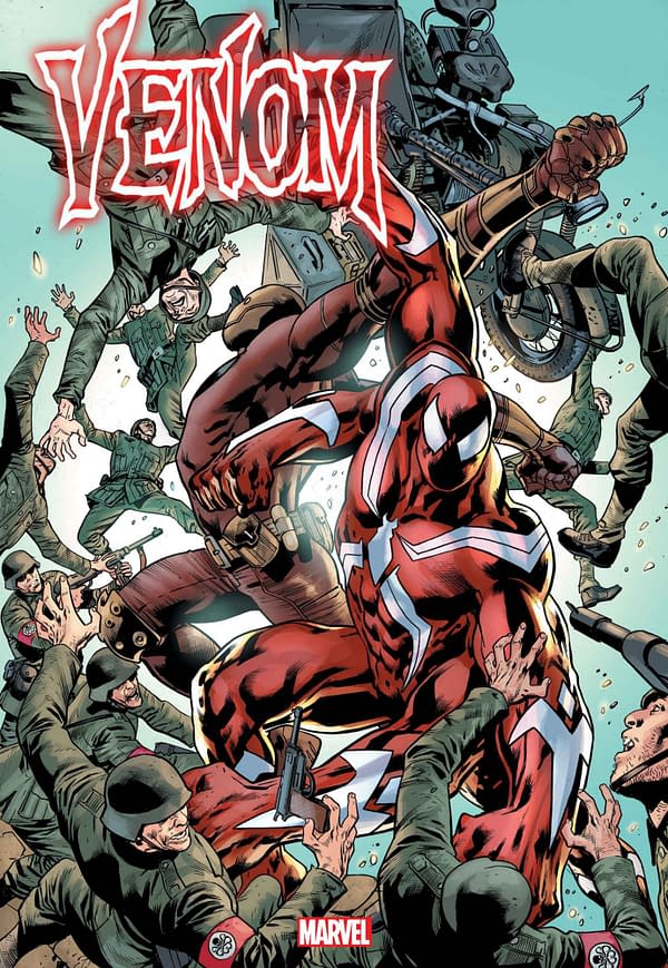 Cover image for VENOM #22 BRYAN HITCH COVER