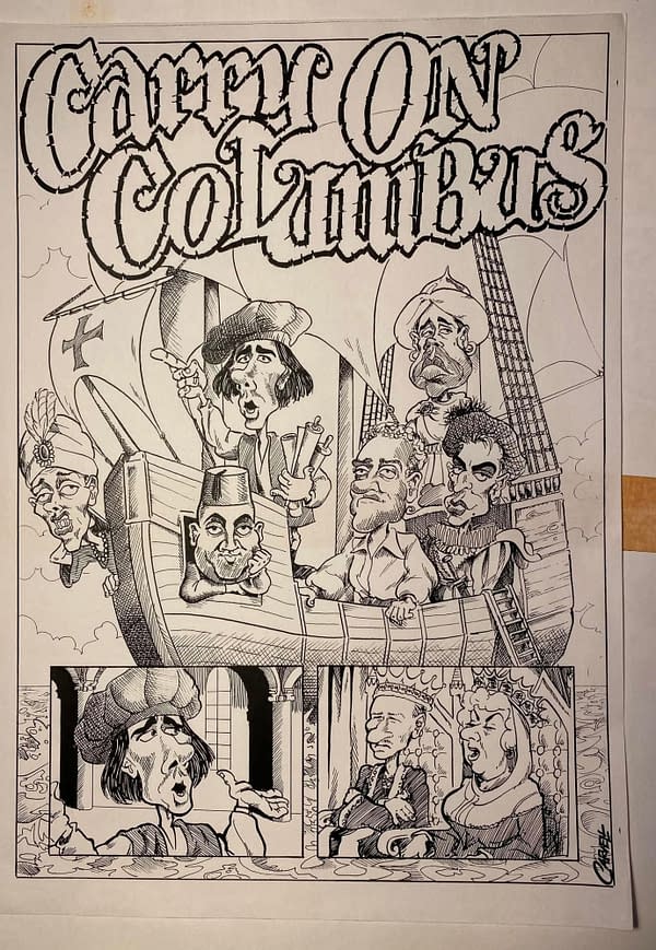 The Carry On Comic That Never Was