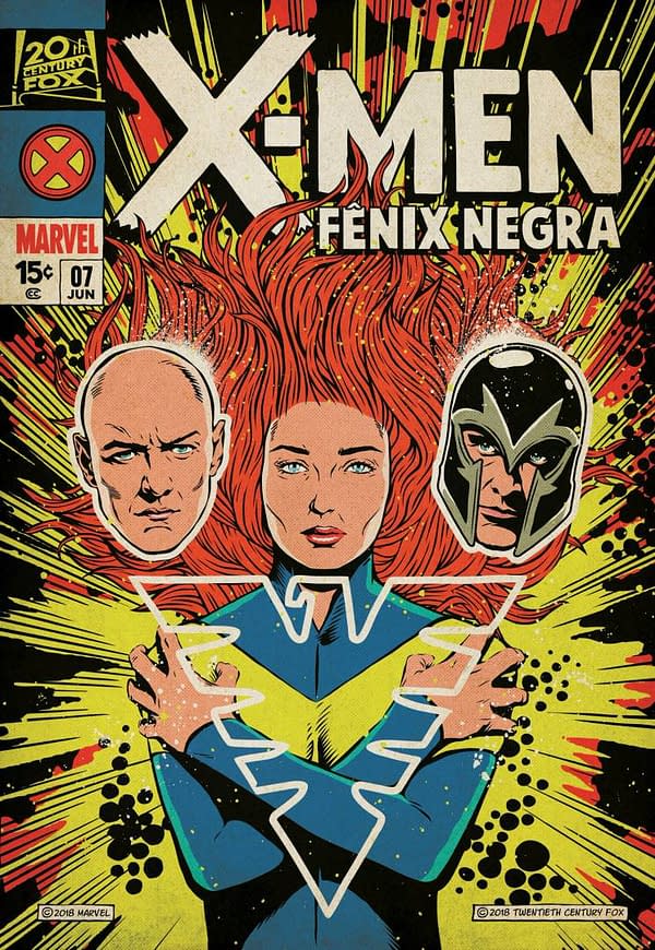 Comics-Inspired New 'Dark Phoenix' Poster from Brazil Comic Con