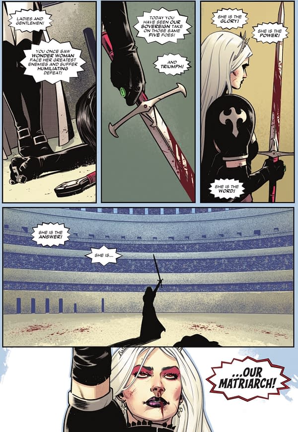 Tom King Confirms The Matriarch is The Daughter Of The Sovereign