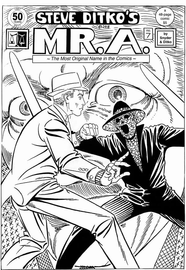 Steve Ditko on Collecting His Mr. A Comics in a Trade Paperback