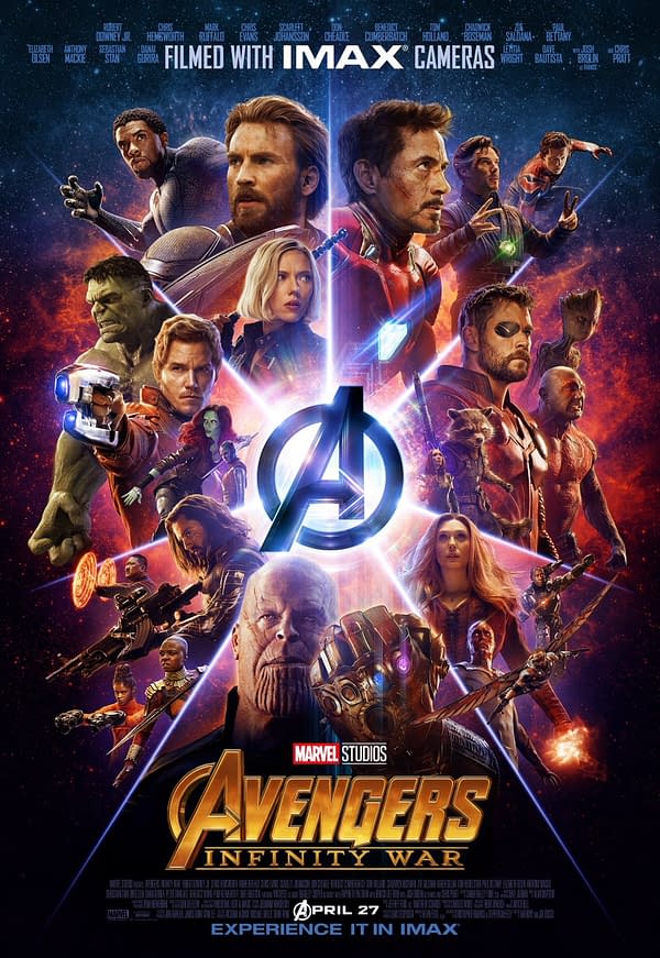 Avengers: Infinity War Gets an IMAX Poster, Still No Hawkeye