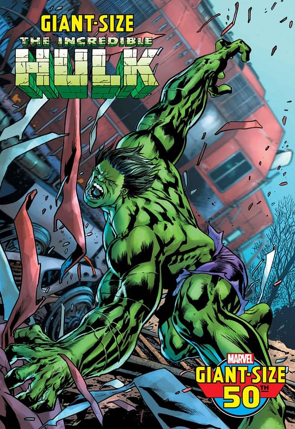Cover image for GIANT-SIZE INCREDIBLE HULK #1 BRYAN HITCH COVER