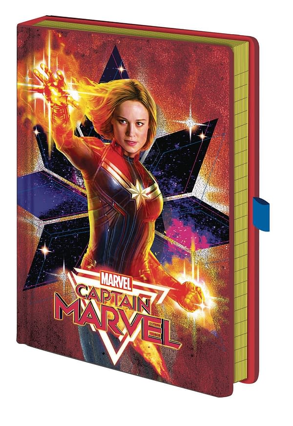 Hey Captain Marvel Fans, Check Out Pyramid America's New Merch!