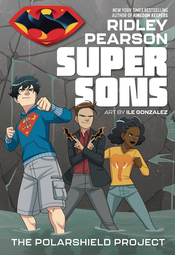 25 Pages of Super Sons: Polar Shield Project by Ridley Pearson and Ile Gonzalez