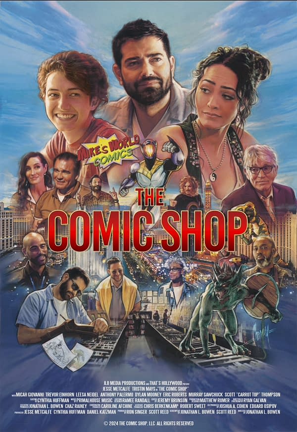 The Comic Shop: Jonathan L. Bowen's Indie Comedy-Drama Out in April