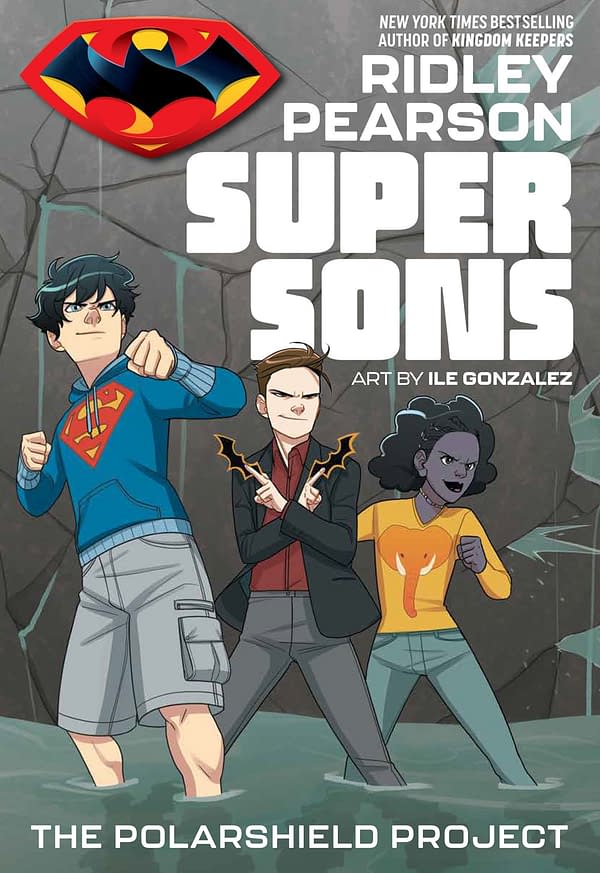 First Preview of DC Zoom's Super Sons by Ridley Pearson and Ile Gonzalez
