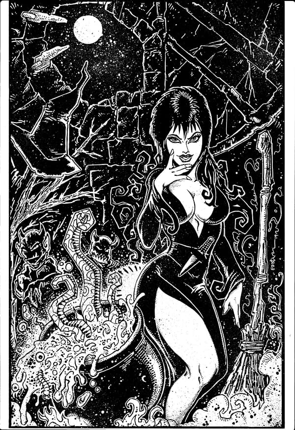 DAVID AVALLONE on ELVIRA: MISTRESS OF THE DARK #9