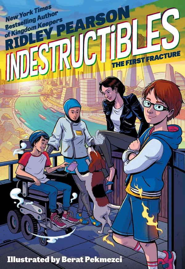 Cover To Ridley Pearson's Indestructibles: The First Fracture