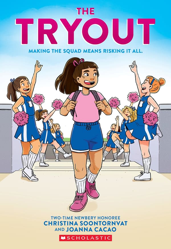 The Tryout: All-Ages School Sports Graphic Novel Debuts in September