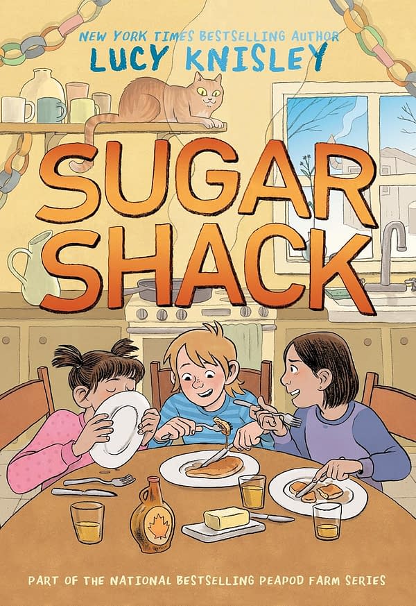 Sugar Shack: Final Peapod Farm Graphic Novel is Out in August