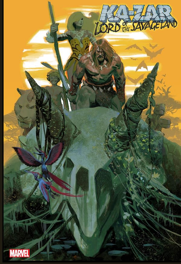 Cover image for KA-ZAR LORD OF THE SAVAGE LAND 5 ACUNA VARIANT