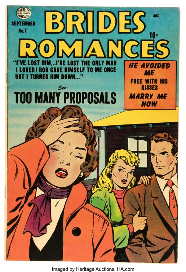 Brides Romances #7 (Quality, 1954)