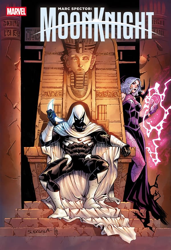 Cover image for MARC SPECTOR: MOON KNIGHT #7 SERGIO DAVILA VARIANT