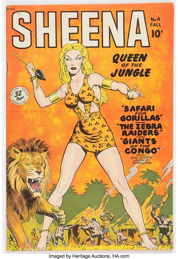 Sheena & Her Lion Are Going To Get You At Heritage Auctions