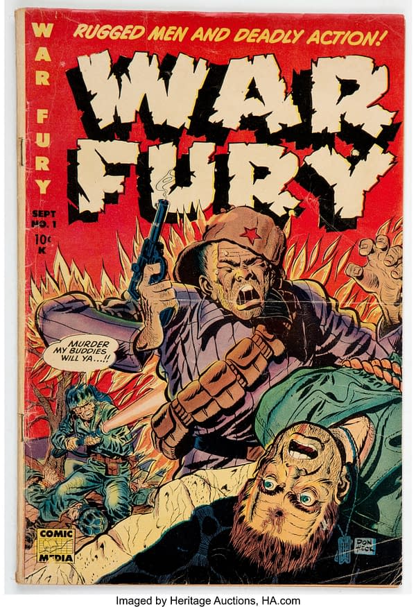 War Fury #1 (Comic Media, 1952)