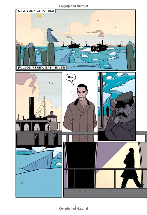 Peter Tomasi is Going to Sell You a Graphic Novel About the Brooklyn Bridge